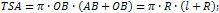 total surface area of a cone formula