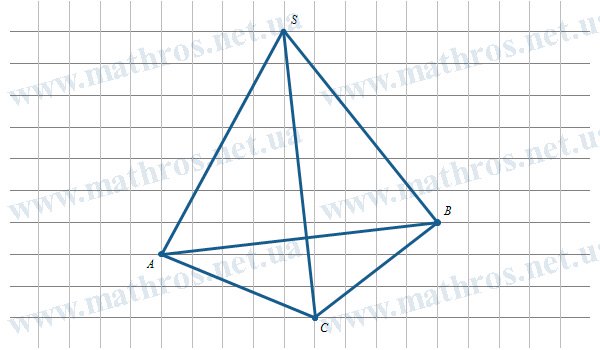 regular triangular pyramid