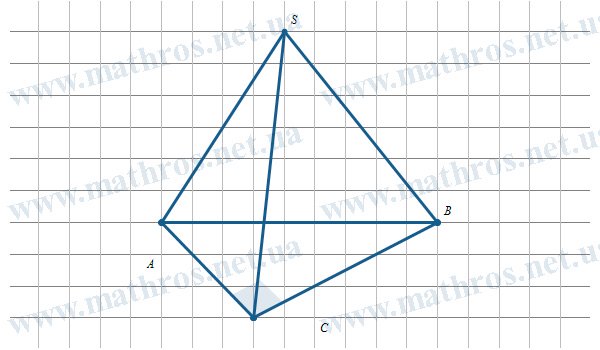 right triangular pyramid