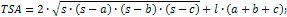 formula for surface area of a triangular prism