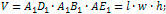 volume of a parallelepiped formula