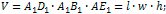 volume of a parallelepiped formula