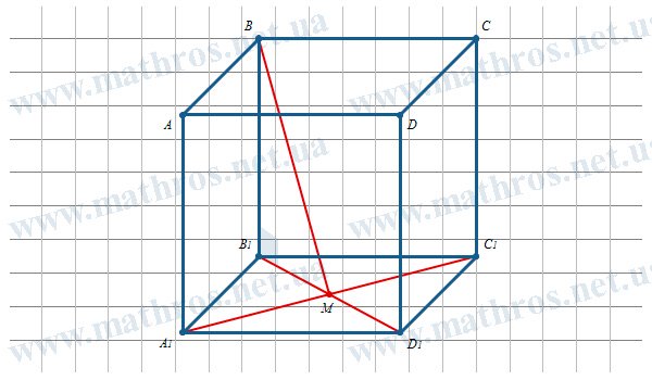 cube ABCDA1B1C1D1