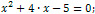 quadratic equation