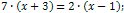 linear equation