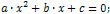 quadratic equation