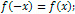 even and odd functions