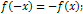 even and odd functions