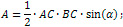 area of a trapezoid formula