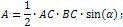 area of a trapezoid formula