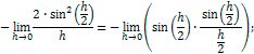 Derivative of cosine proof