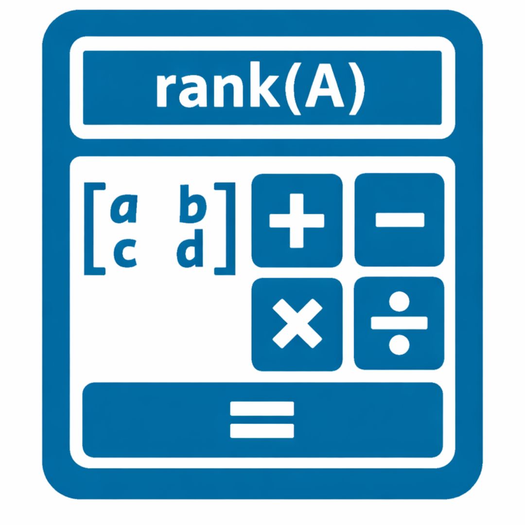Rank of a matrix calculator