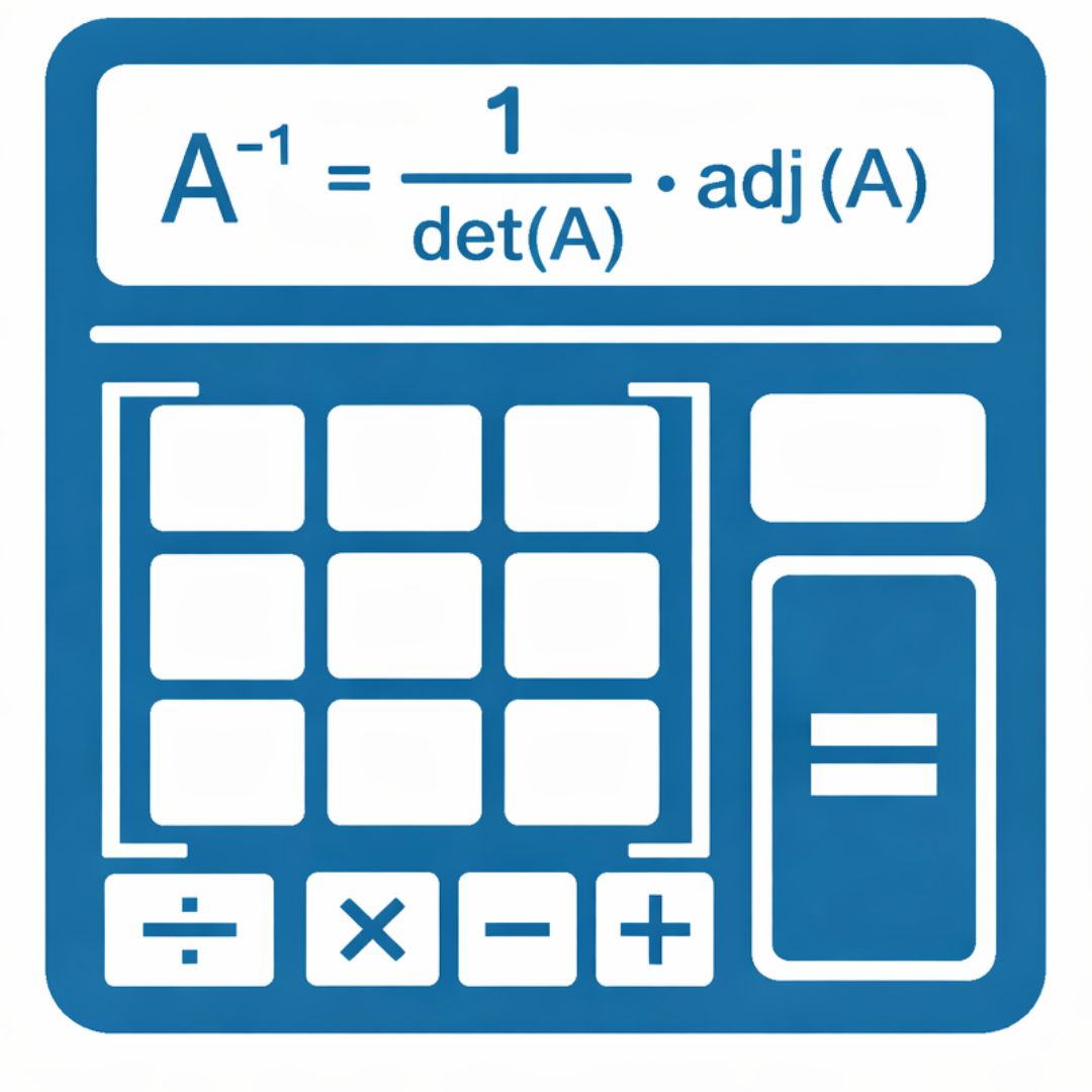 Inverse of matrix calculator by adjoint method