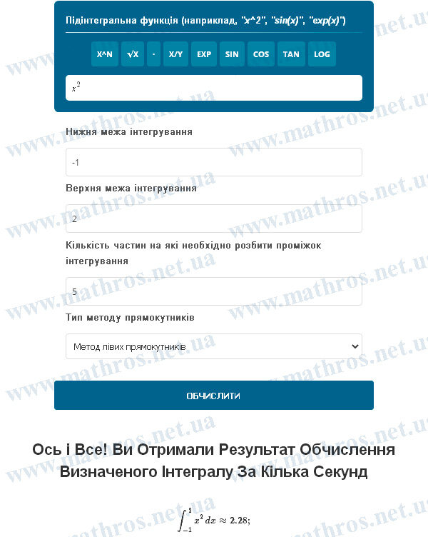 Площадь фигуры, ограниченной графиком f1(x)=x^2, равна 2.28