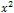 x^2