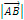|AB|