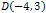 D(-4, 3)
