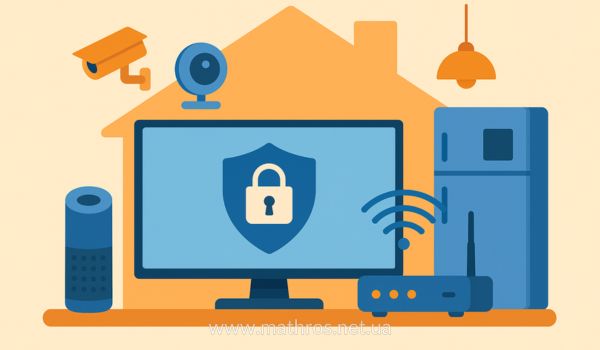 Кібербезпека розумного будинку - захист пристроїв, Wi-Fi, камери та побутової техніки